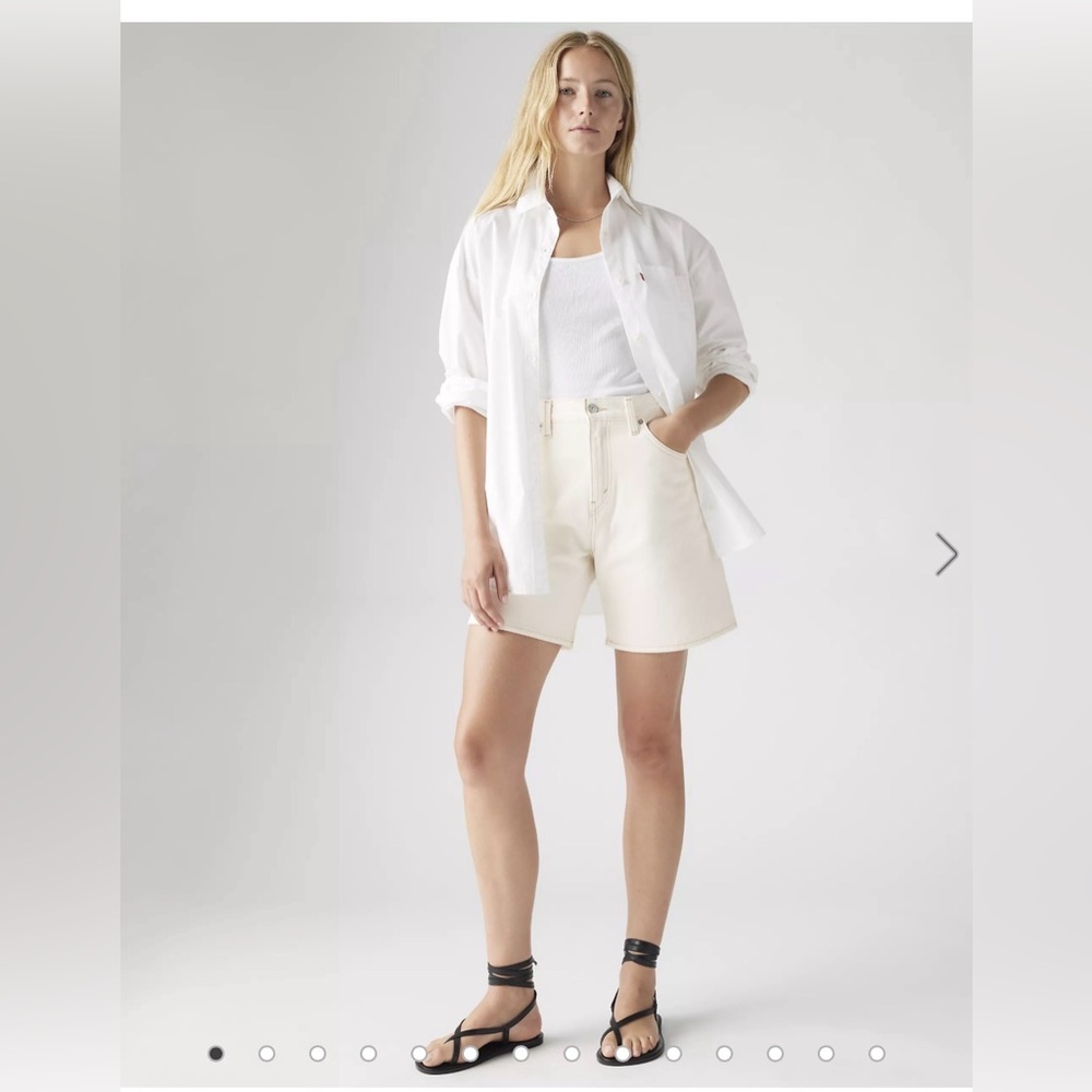Levi's® 
HIGH RISE BAGGY WOMEN'S SHORTS Size 25